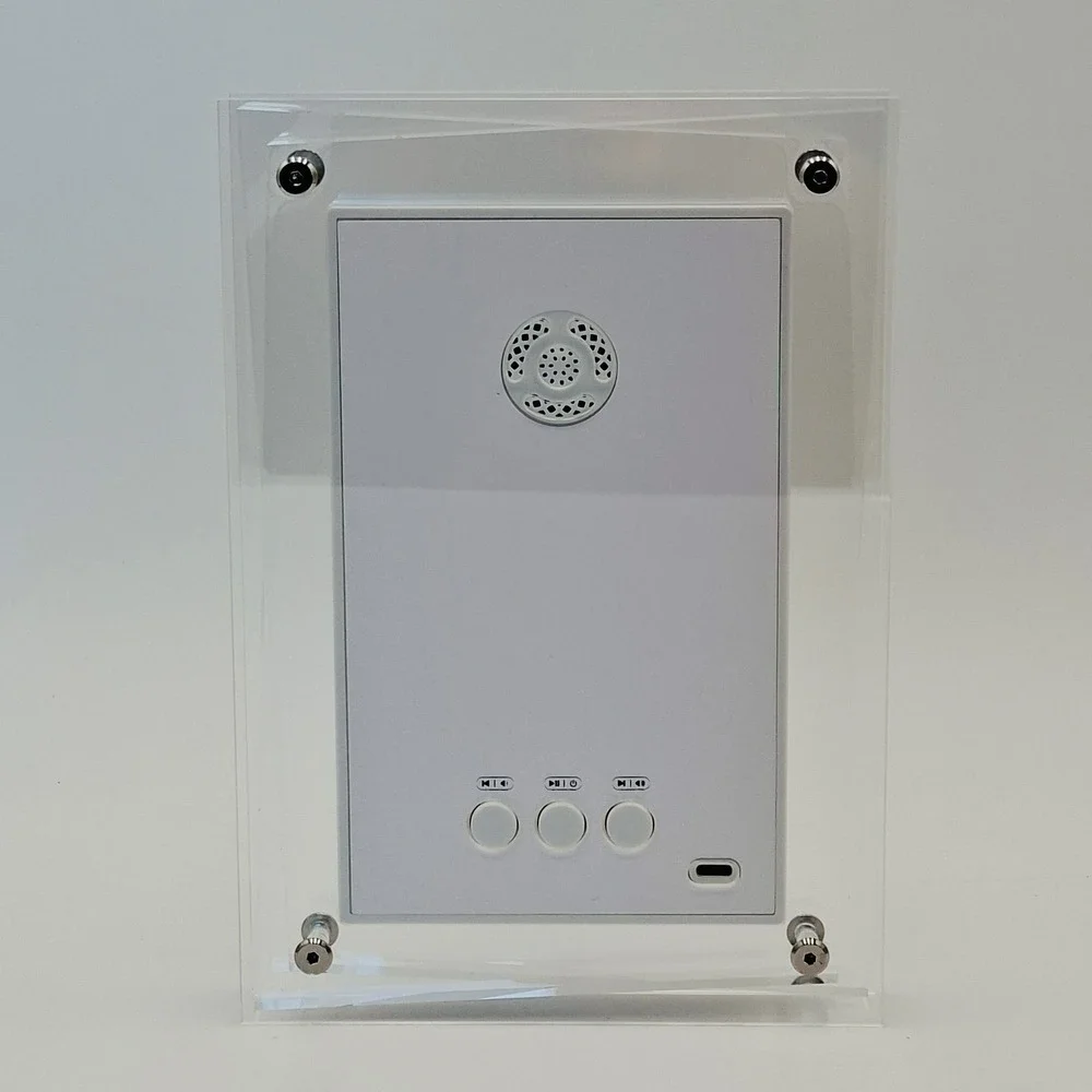 Acrylic Digital Video Picture Frame 5 in Screen Wedding Gift working
